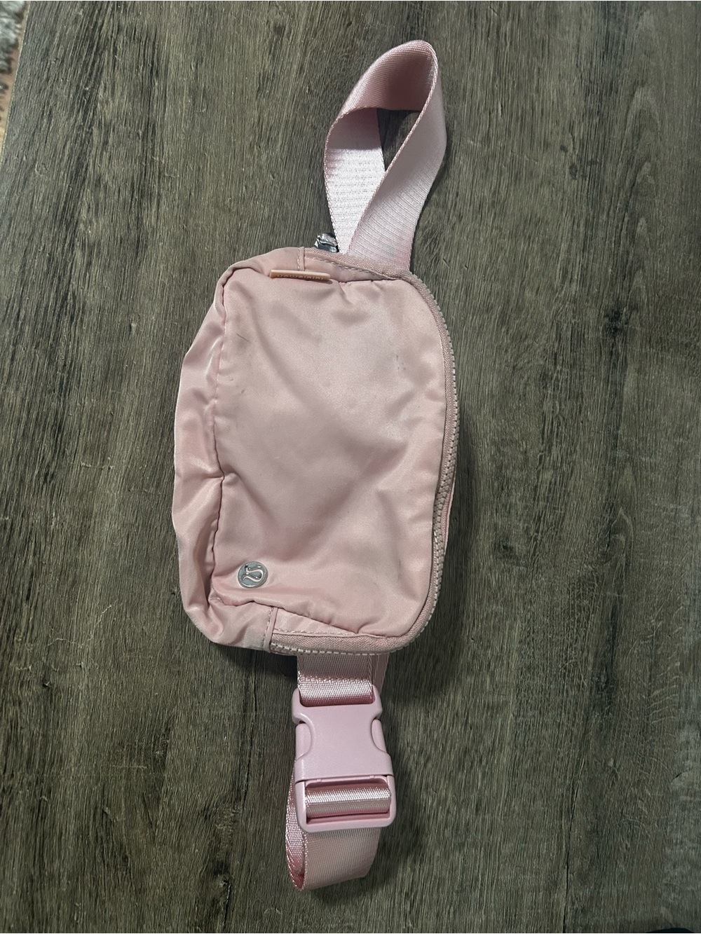Blush Pink Crossbody Belt Bag